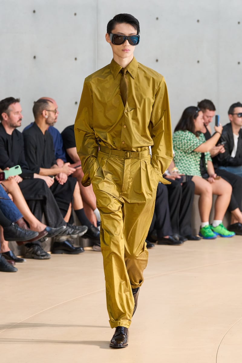 Saint Laurent Menswear Spring/Summer 2026