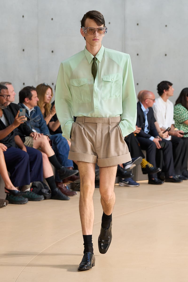 Saint Laurent Menswear Spring/Summer 2026